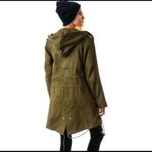 RARE UNIF Another Shitty Day in Paradise Jacket